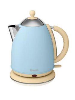 Swan Retro Jug Kettle - Blue